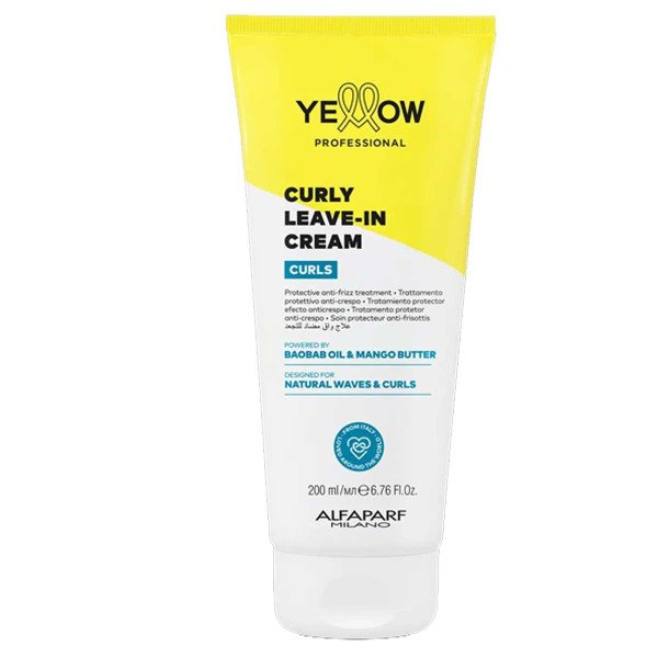 YELLOW CURLY CREAM 200ml *new