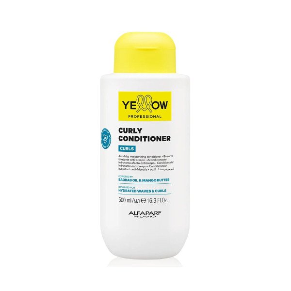 YELLOW CURLY CONDITIONER 500ml *new