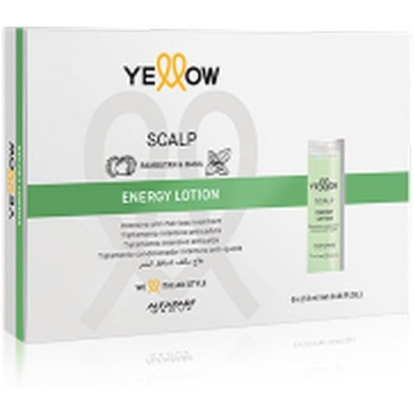 YELLOW FIALE ENERGY SCALP 6x13ml