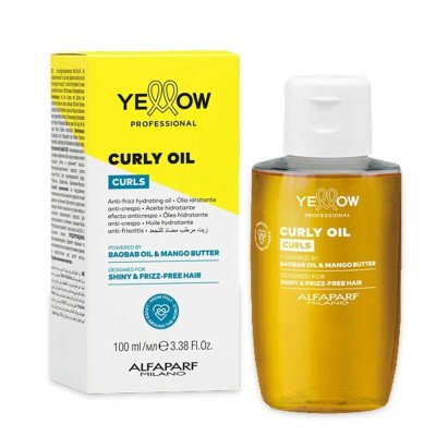 YELLOW CURLY OIL 100ml *new