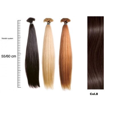 SHE HAIR EXTENSION KERATIN N 8