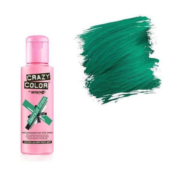 CRAZY COLOR EMERARL GREEN 100ML
