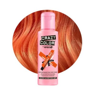 CRAZY COLOR CORAL RED 100ML