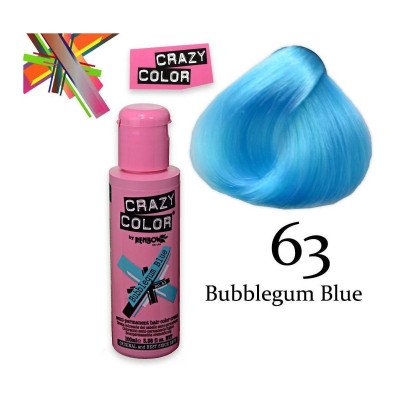 CRAZY COLOR BUBBLEGUM BLUE...