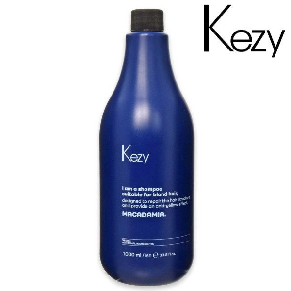KEZY MACADAMIA SHAMPOO SILVER 1000ml