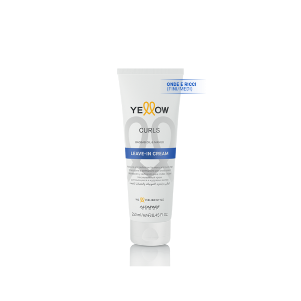 YELLOW LEAVE IN CREAM CURLS 250ml