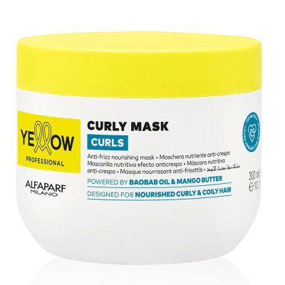 YELLOW CURLY MASK 300ml *new