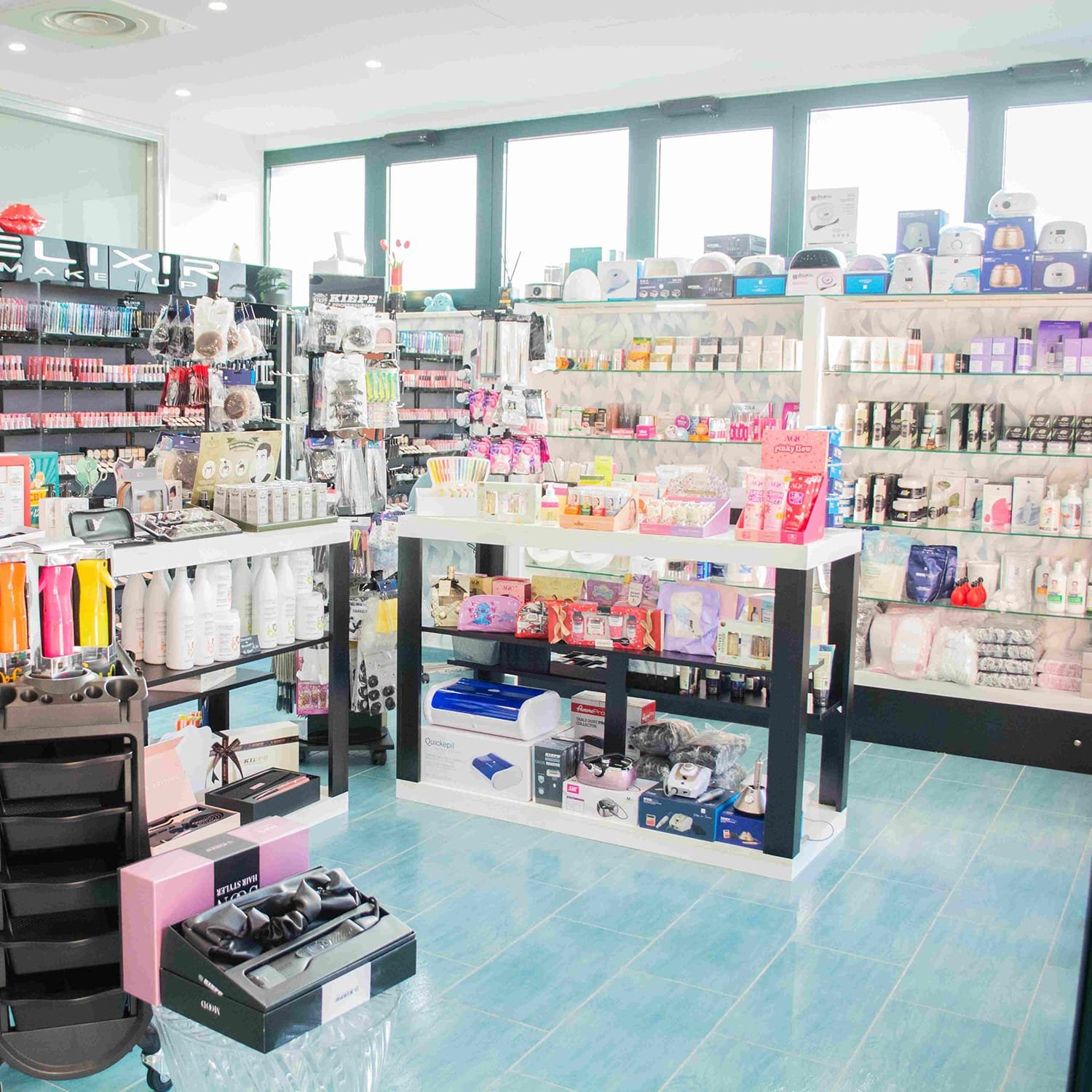 Vista store panoramica prodotti